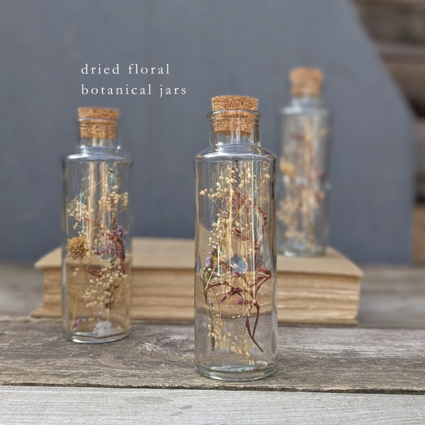 Dried Flower Jars Home Decor Dried Floral Arrangement Table Top Decorations for Wedding Tables Bulk Party Favors