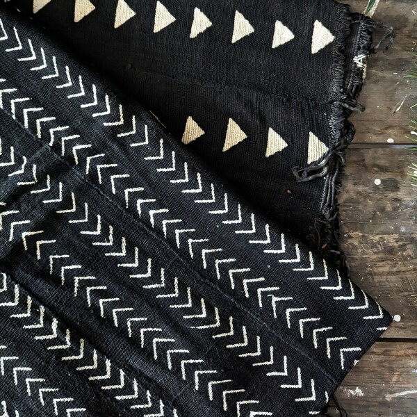 Premium Mudcloth Fabric – Hand-Made in Mali – 009 main image 0