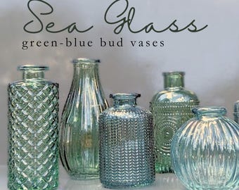 Glass Jug Vase | Bottle Vase | Glass Industrial Jug Vase | Event Vases