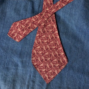 The ANDERSON 1910s Faithful Reproduction Cravatte Tie in One of 16 ...