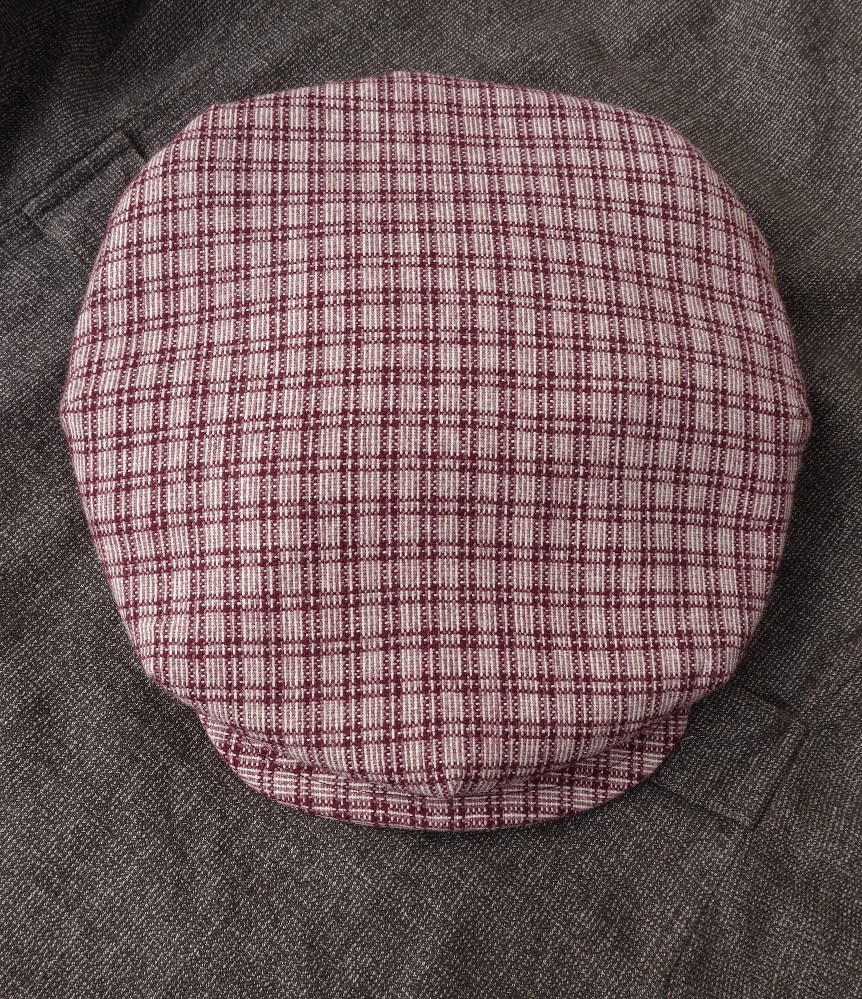Inverted Cap Pattern THE TRIDENT - 1920's-pattern Flat Cap With Three Inverted Rear Darts in ...