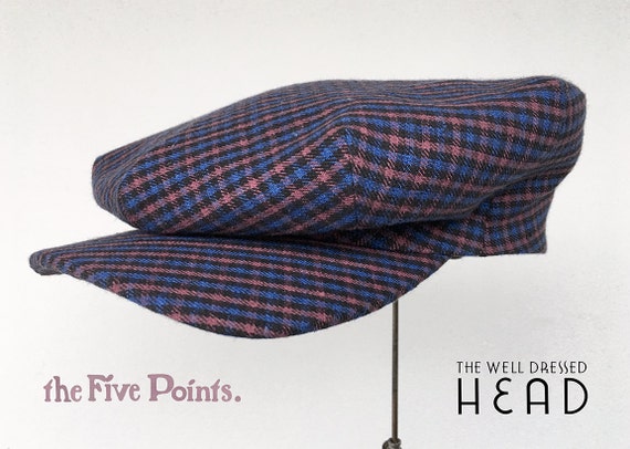 The FIVE POINTS 1910s-pattern Flat Cap 