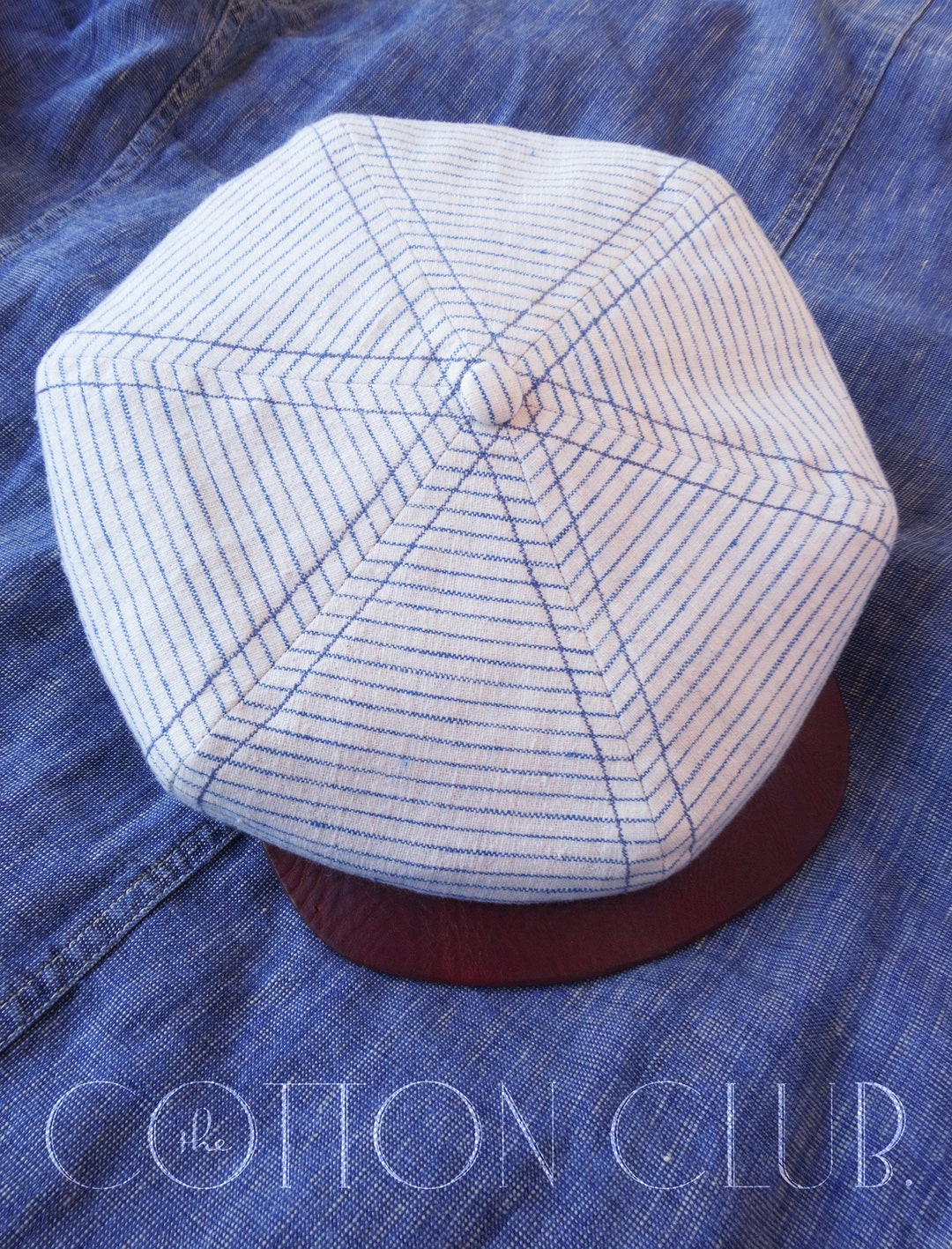 THE COTTON CLUB 1920's-pattern Six-panel Newsboy Cap in - Etsy