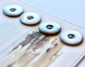 18mm Mother of Pearl Buttons - Etsy