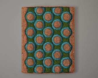Handmade Quilling Paper Art – Geometric Wall Decor – Modern Textured Artwork for Home & Office – Unique Gift for Art Lovers