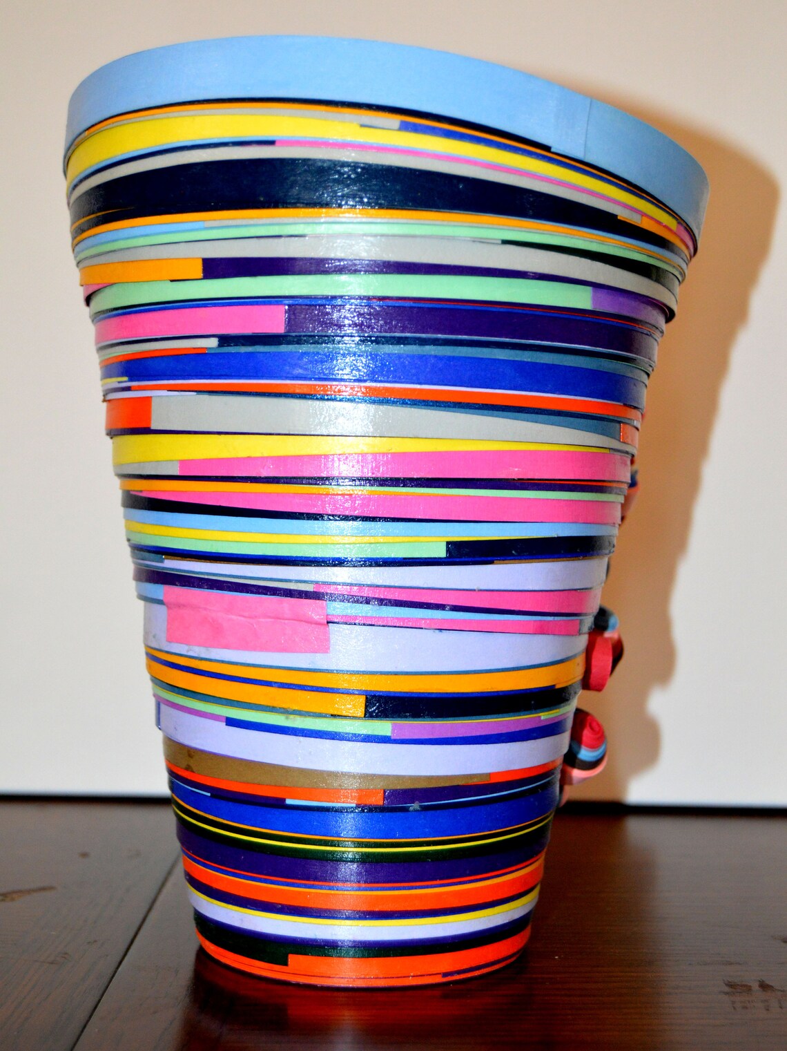 Quilling 3D Colorful Bowl Original Handmade Quilled Paper Etsy