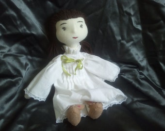 Off to bed, a Waldorf inspired doll