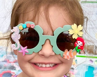 Ariel Sunglasses, Aurora Sunglasses, Cinderella Sunglasses, Disney Sunglasses, Princess Sunglasses, Personalized Sunglasses, Kids Sunglasses