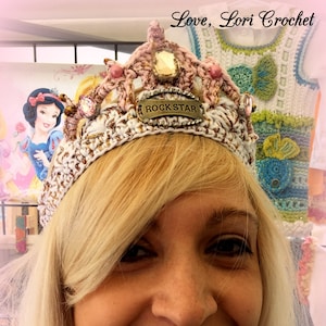 Birthday Tiara, Birthday Crown, Celebration tiara, Custom tiara, Bachelorette tiara, Sparkly tiara, Bridal Shower tiara, character tiara image 1