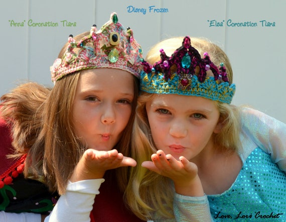 Disney Elsa Frozen Elsa Coronation Frozen Elsa Cosplay Coronation Crown | Etsy