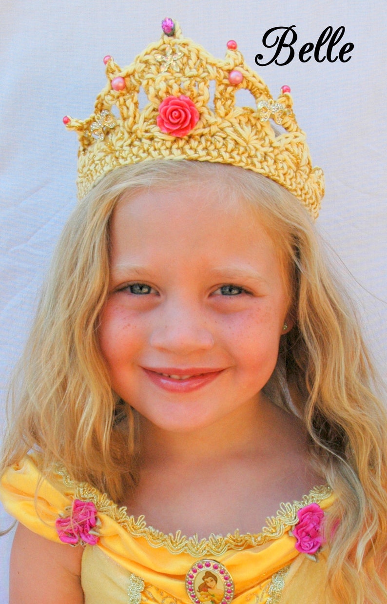 Disney Belle Beauty & the Beast tiara Belle tiara Birthday Etsy