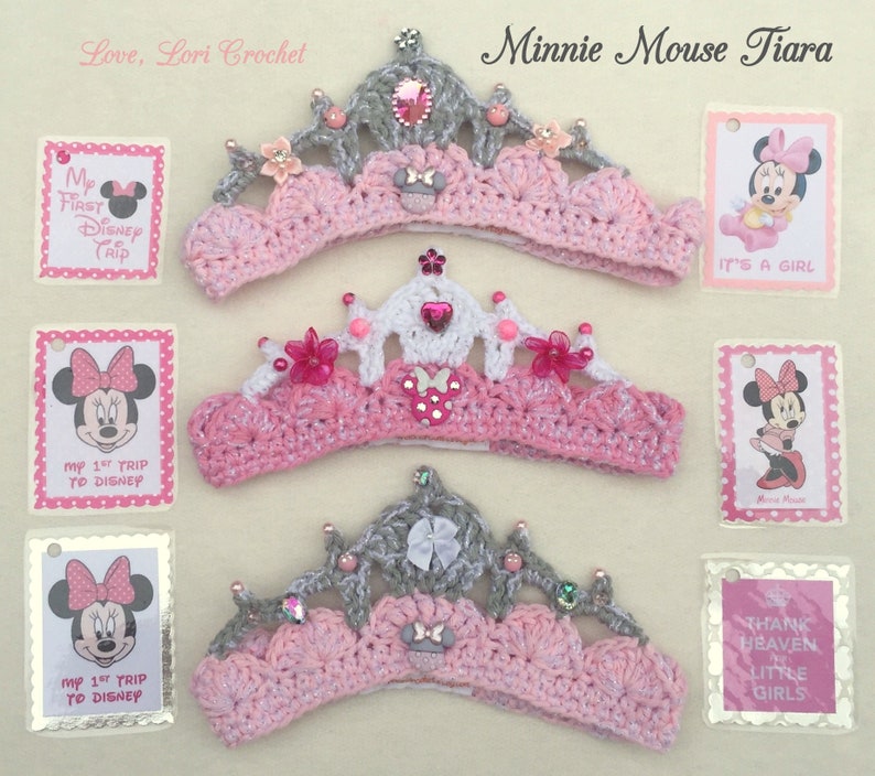 Disney inspired Minnie Mouse, Minnie Mouse Tiara, Minnie Mouse costume, Minnie Mouse crown, Minnie bow, Minnie ears, Minnie Mouse birthday image 7