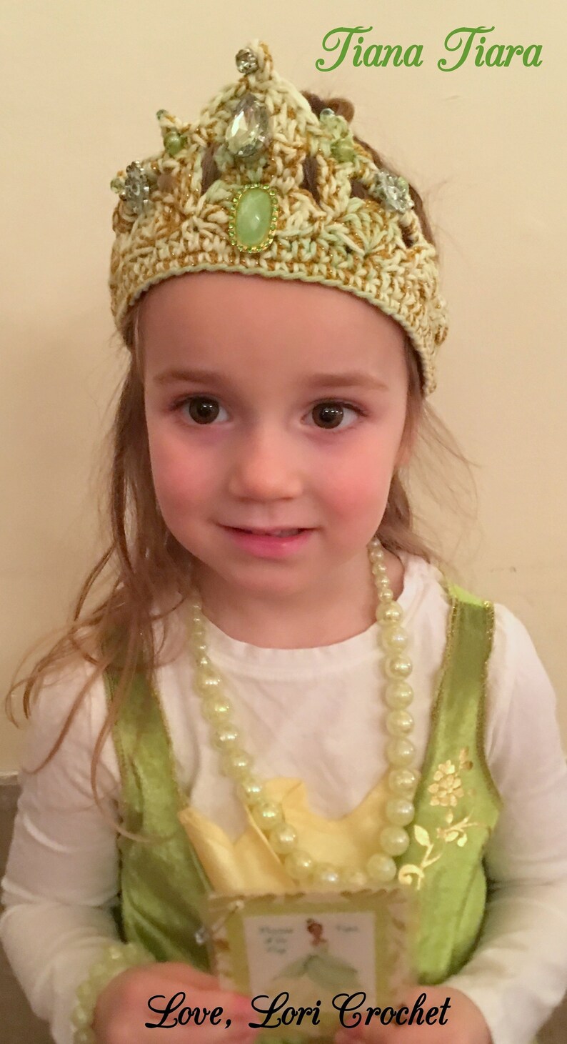 Tiara Tiana inspirada en Disney Princess & the Frog traje de Etsy España