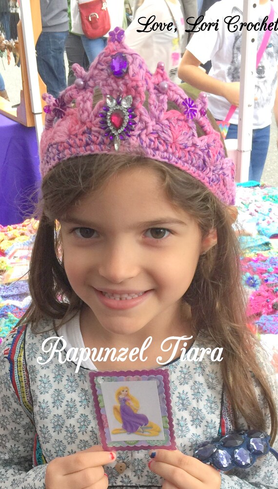 Diademe De Raiponce Inspire De Disney Couronne De Raiponce Etsy