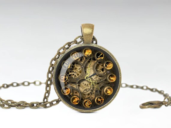 Orologio antico collana gioielli Vintage orologio orologio | Etsy Italia