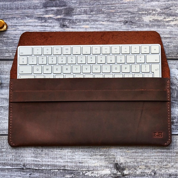Magic Keyboard Case Leather Etsy