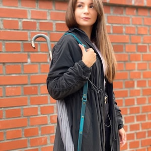 Porte-parapluie personnalisé en cuir pour parapluie Etui pour parapluie Bandoulière pour parapluie Porte-parapluie Sangles pour bagage