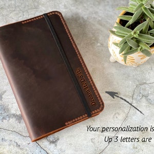 Personalisierbarer Moleskine Leder Einband nachfüllbares Tagebuch Cover