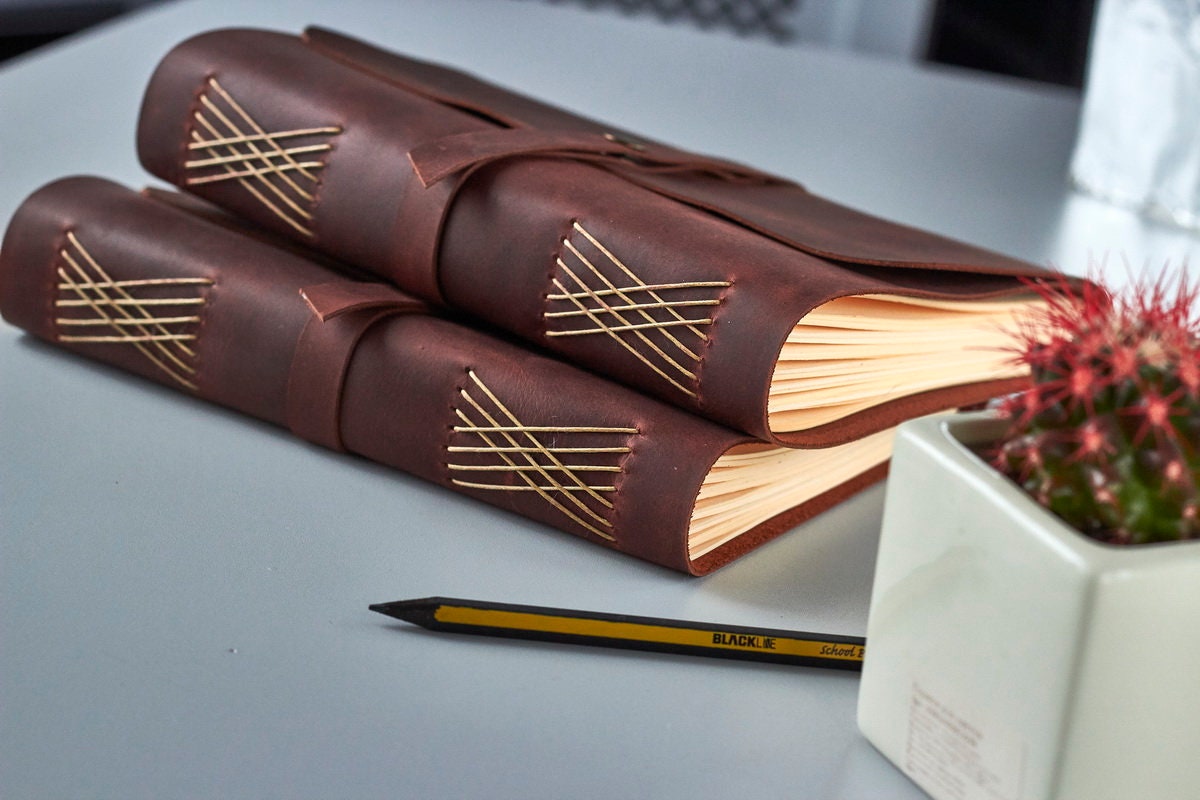 Bookbinding Kit DIY kit personalized leather journal Craft kit Etsy