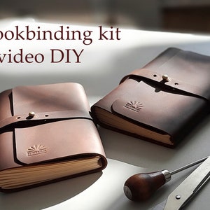 Kit di rilegatura fai da te Diario in pelle personalizzato A5 Kit artigianale per adulti Kit fai da te per uomini