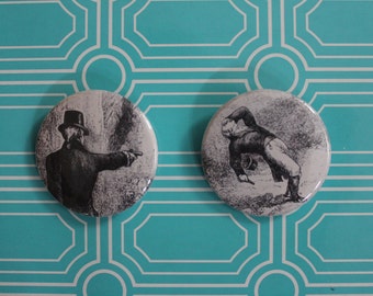 Burr & Hamilton Duel - Buttons OR Magnets