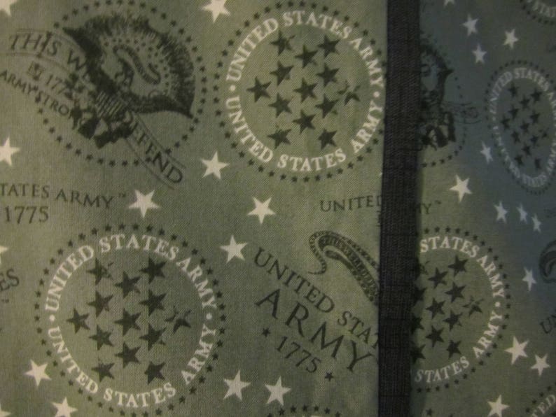 United States Army 1775Green background pillowcase