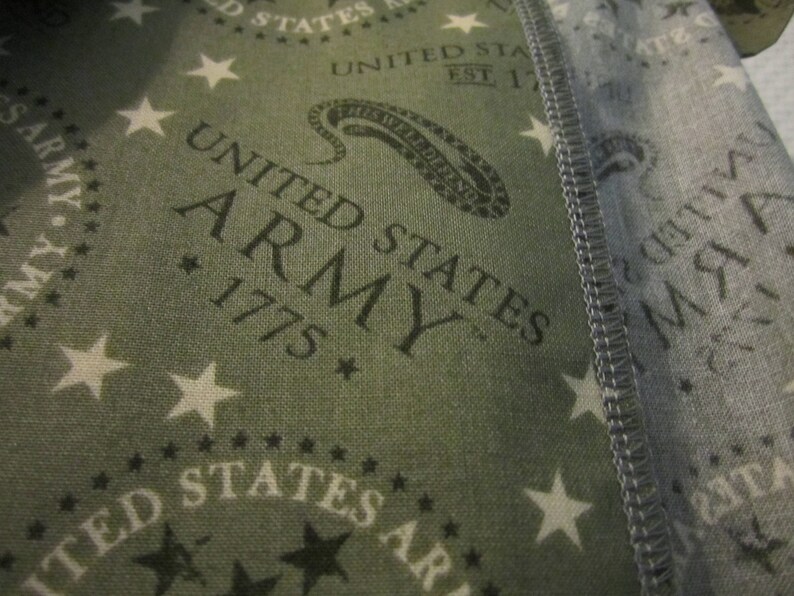 United States Army 1775Green background pillowcase