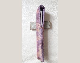 Purple Silk Pen Sleeve Pro-Gear Slim size  – Archive Collection
