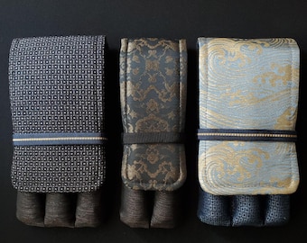 Made to order Pen Case, Choose your flap textile
