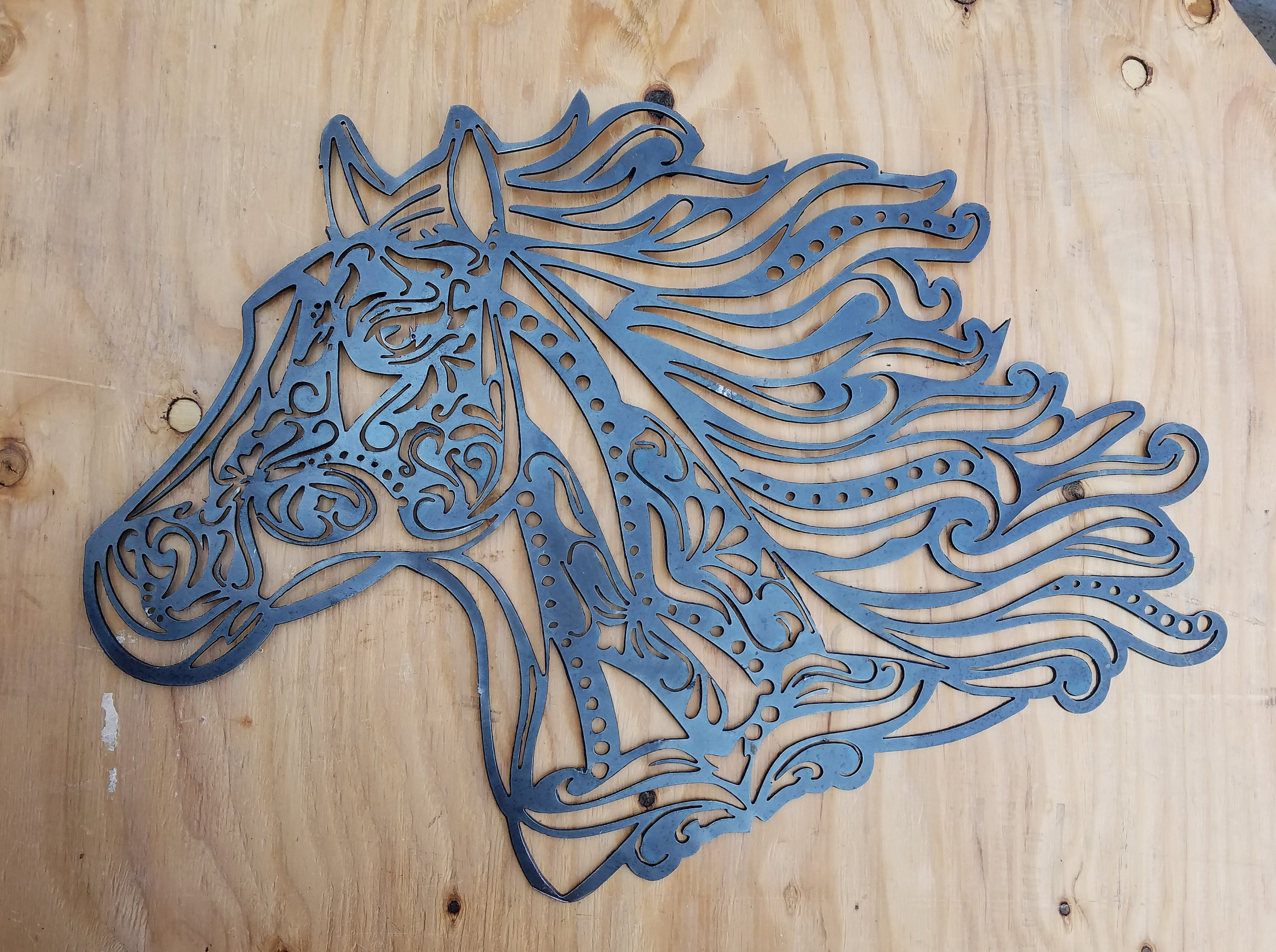 Decorative Horse Head Wall Decor Etsy