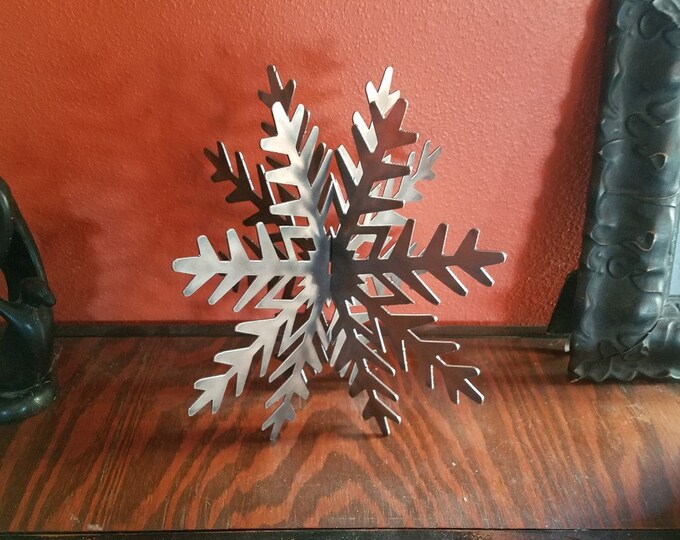 3D Snowflake, Handmade Holiday Decor