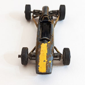 Cooper Maserati Toy, Playworn Old Racecar, Vintage Corgi 159 Cooper Maserati Formula I, 1960s Toys for Boys, Spare or Repair Mini Project image 4