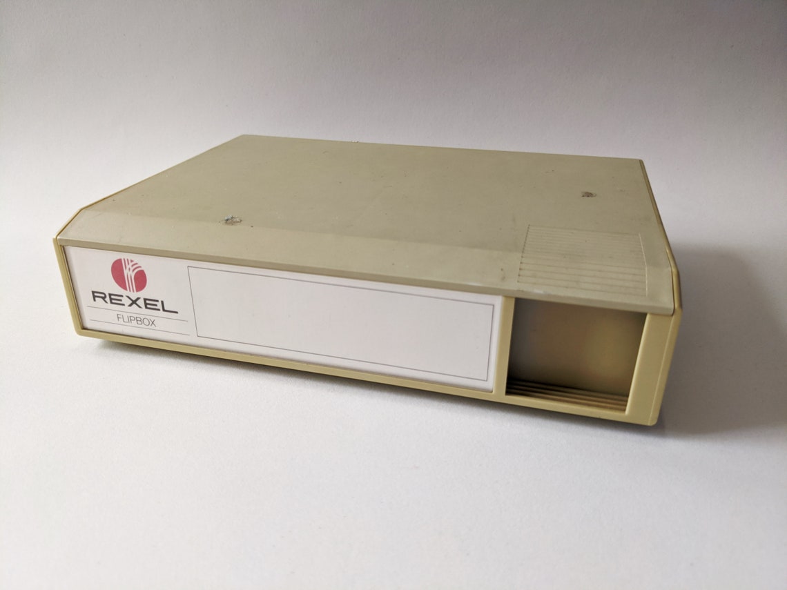 Floppy Disc Storage Box Grey Plastic 3.5 Inch Floppy Disk Etsy