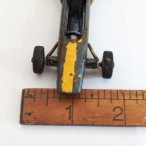 Cooper Maserati Toy, Playworn Old Racecar, Vintage Corgi 159 Cooper Maserati Formula I, 1960s Toys for Boys, Spare or Repair Mini Project image 6