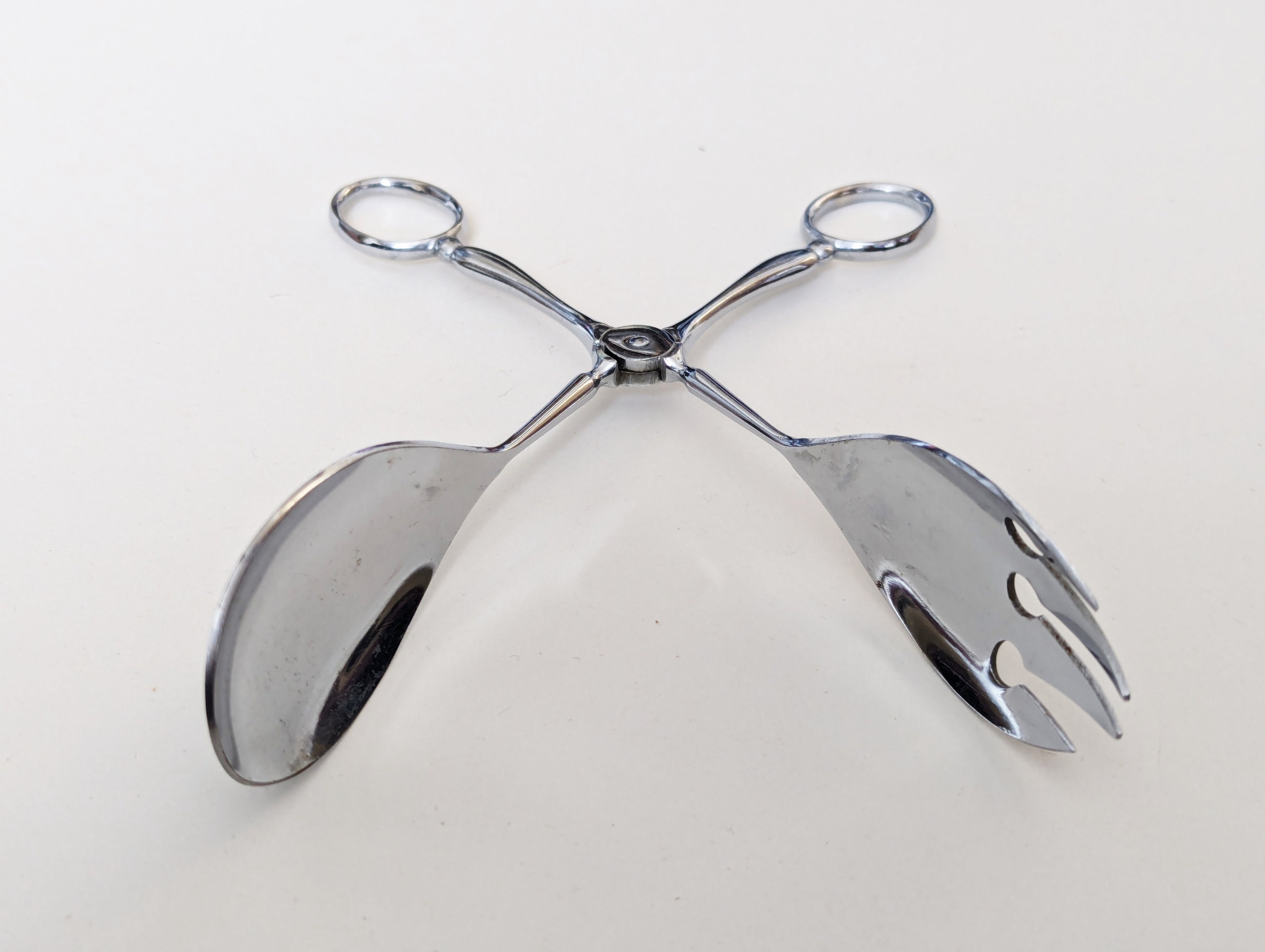 Vintage silver asparagus tongs - Etsy 日本