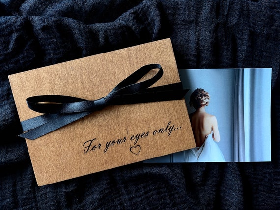 Gift for Boyfriend - Boudoir Photo Album - for Your Eyes