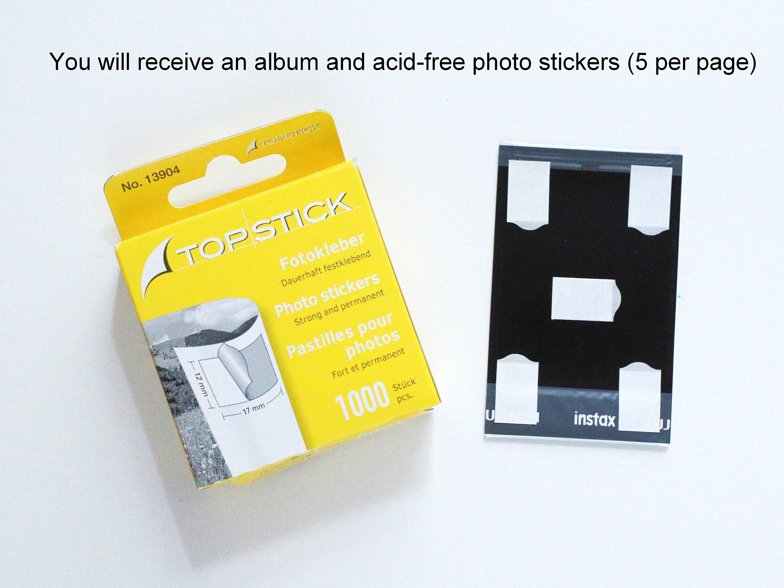 Wallet Size Photo Album 2x3 3x4 4x4 Accordion Photo Book Etsy