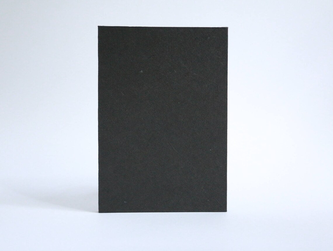 Black Photo Album Accordion Book With Black Pages Guestbook Etsy