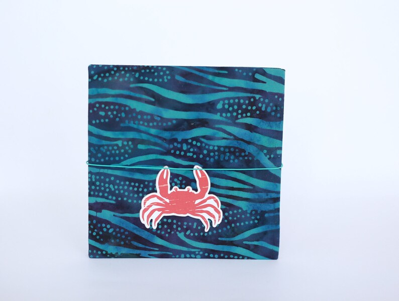 Small travel book 6x6 \u0421ruise gift idea Sailing scrapbook album