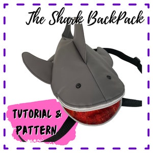 Hai Rucksack Tasche Schnittmuster - PDF, Video, Beamer Dateien & SVGS
