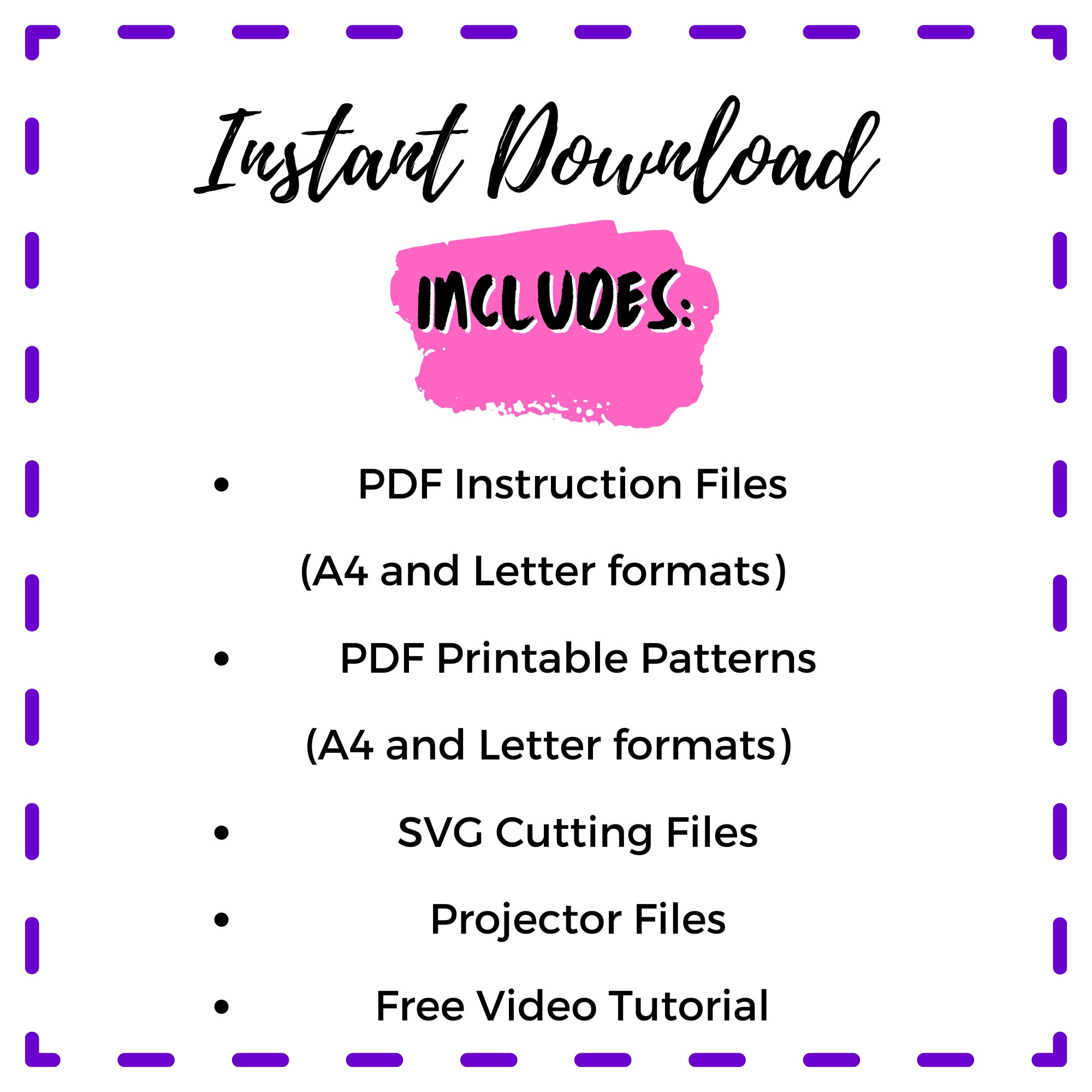 Lunch Box Sewing Pattern - PDF, Projector Files & SVGS - Etsy