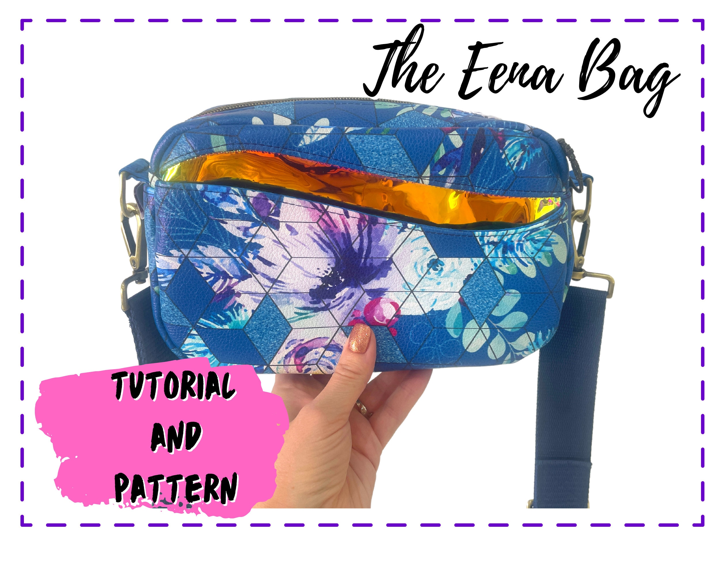Cross Body Bag Sewing Pattern - Etsy