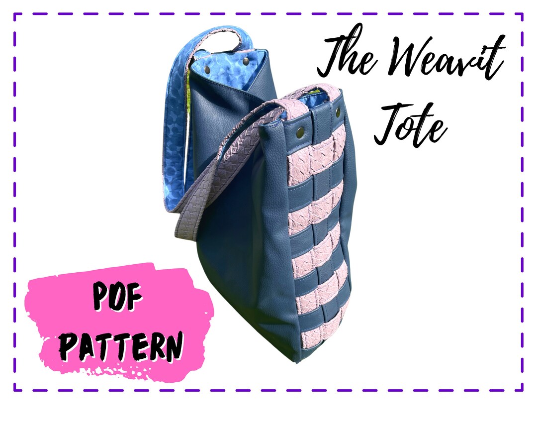Tote Bag Sewing Pattern Bag Sewing Pattern PDF Etsy