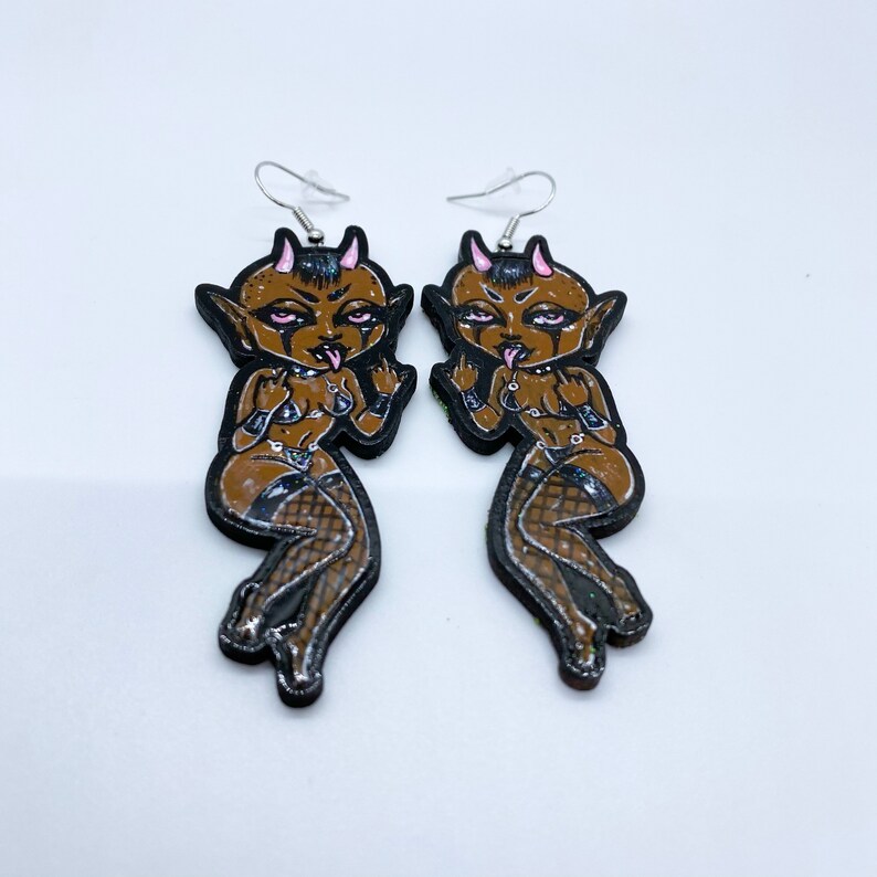 Demon Earrings