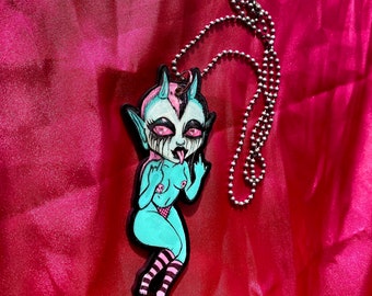 Pastel Demon Necklace