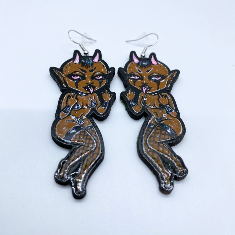 Demon Earrings