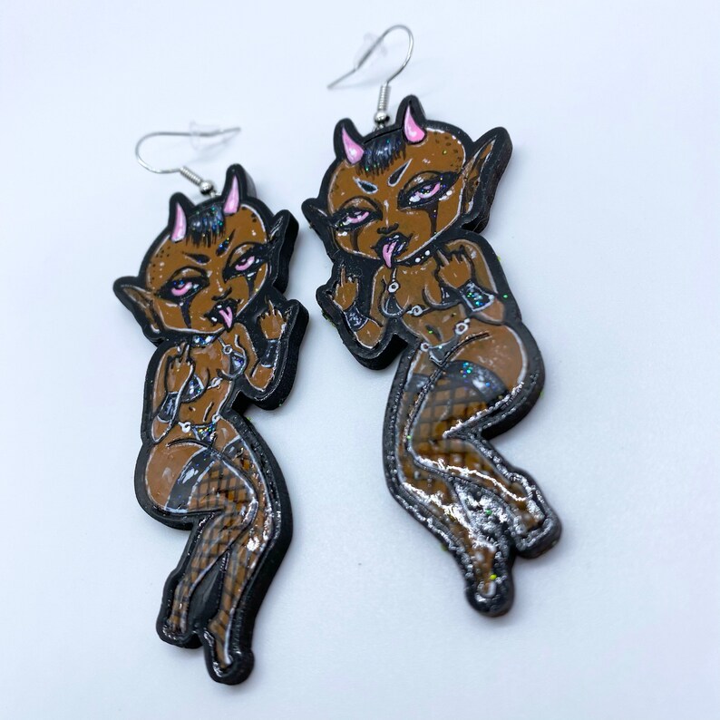 Demon Earrings