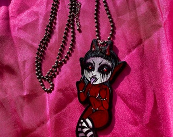Red Demon Necklace