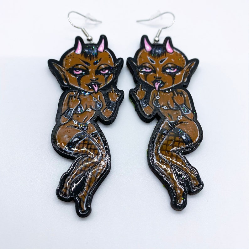 Demon Earrings