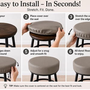 Bar Stool Covers image 3